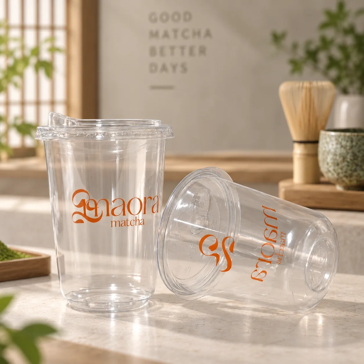 AT PACK Custom U Shape PET Cup Clear Plastic Cold Drink Cup with Dome Lid for Bubble Tea, Juice, Smoothie and Café Packaging,AT PACK,AT PACK Custom U Shape PET Cup Clear Plastic Cold Drink Cup with Dome Lid for Bubble Tea, Juice, Smoothie and Café Packaging