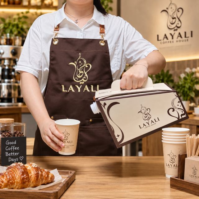 AT PACK Custom Coffee To Go Box  Portable Beverage Bag with Handle for Large Volume Coffee, Tea and Takeaway Drinks,AT PACK,AT PACK Custom Coffee To Go Box  Portable Beverage Bag with Handle for Large Volume Coffee, Tea and Takeaway Drinks