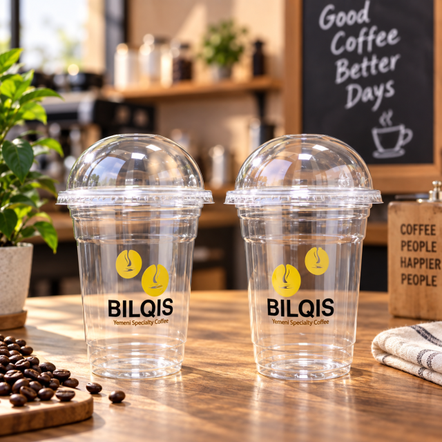 AT PACK Custom PET Cups with Lids  Clear Plastic Iced Coffee Cups for Cold Drinks, Smoothies and Bubble Tea Packaging,AT PACK,AT PACK Custom PET Cups with Lids  Clear Plastic Iced Coffee Cups for Cold Drinks, Smoothies and Bubble Tea Packaging