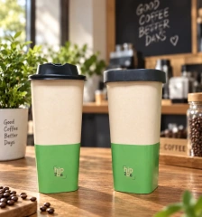 AT PACK Custom Square Bottom Paper Coffee Cups with Lids Premium Disposable Takeaway Cups for Cafés and Coffee Shops,AT PACK,AT PACK Custom Square Bottom Paper Coffee Cups with Lids Premium Disposable Takeaway Cups for Cafés and Coffee Shops