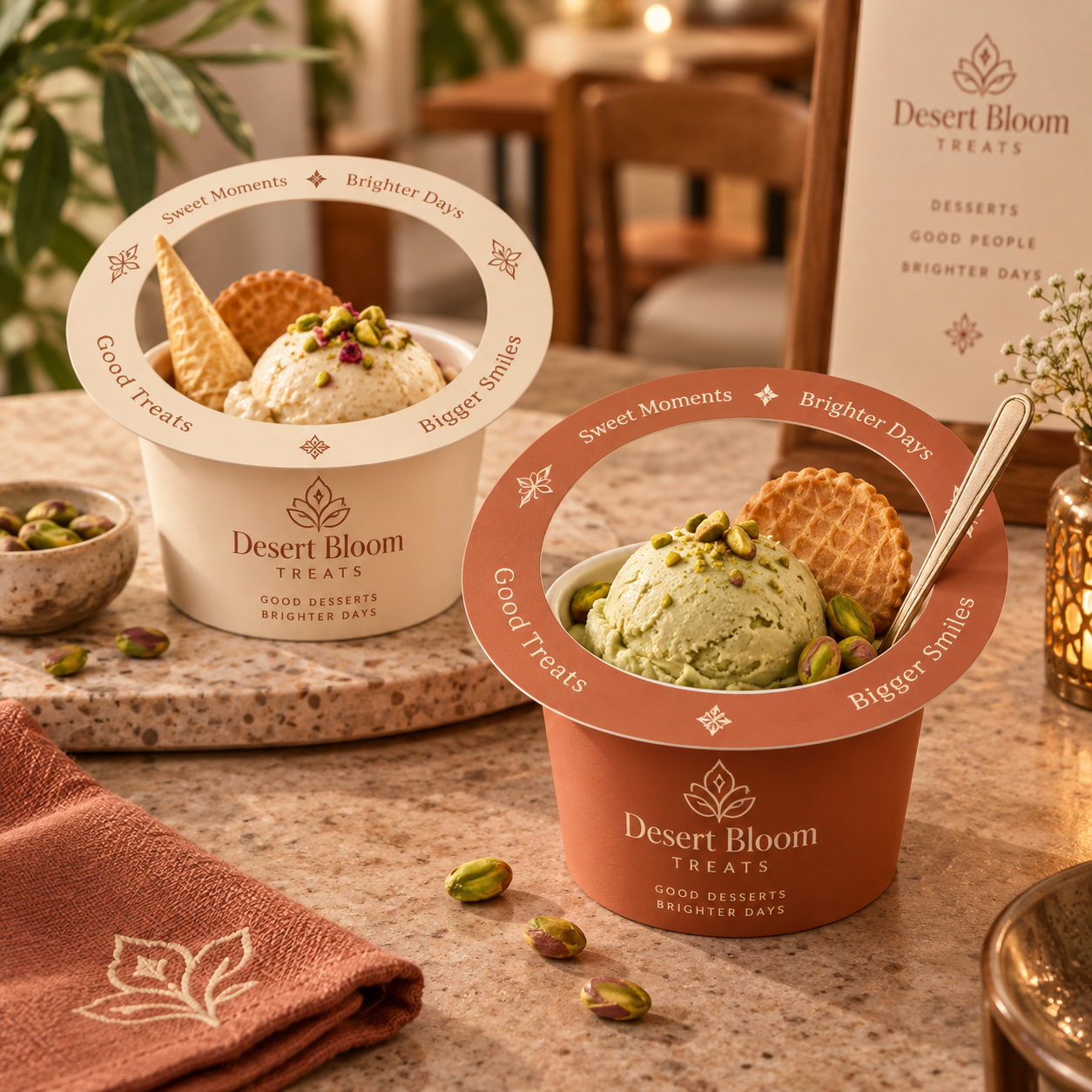 AT PACK Custom Ice Cream Cup Rim Packaging with Logo for Gelato Shop Cafe Dessert Takeaway Branding Premium Food Packaging Solution,AT PACK,AT PACK Custom Ice Cream Cup Rim Packaging with Logo for Gelato Shop Cafe Dessert Takeaway Branding Premium Food Packaging Solution