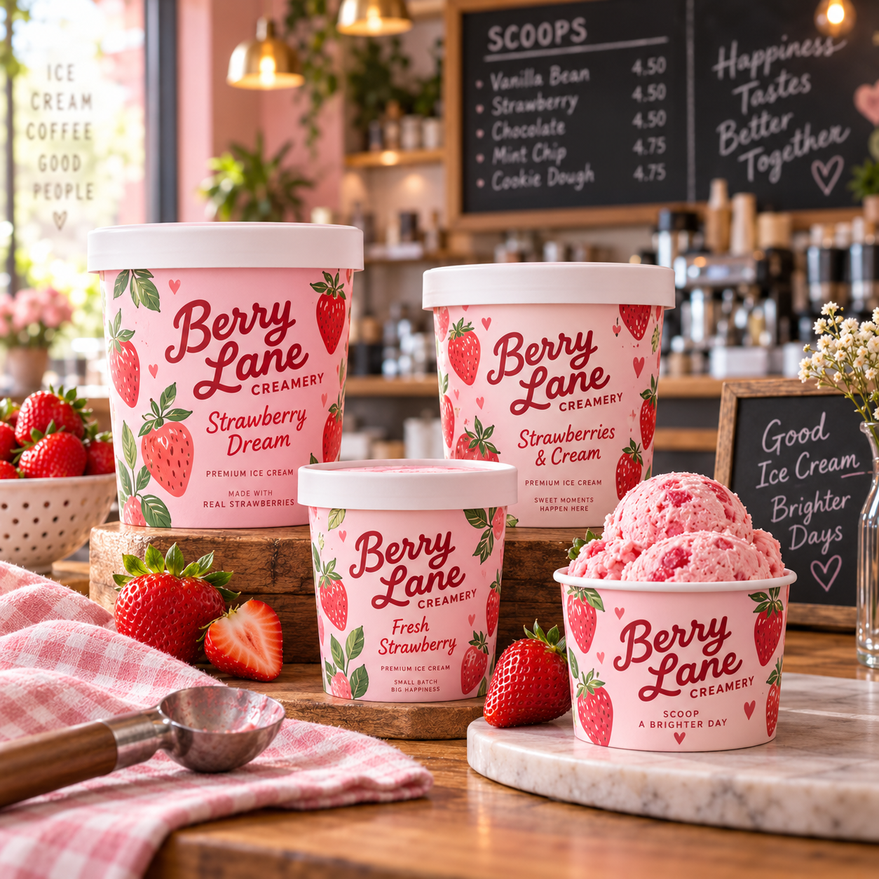 AT PACK Custom Ice Cream Cups with Lids Branded Paper Ice Cream Containers for Gelato & Dessert Shops,AT PACK,AT PACK Custom Ice Cream Cups with Lids Branded Paper Ice Cream Containers for Gelato & Dessert Shops