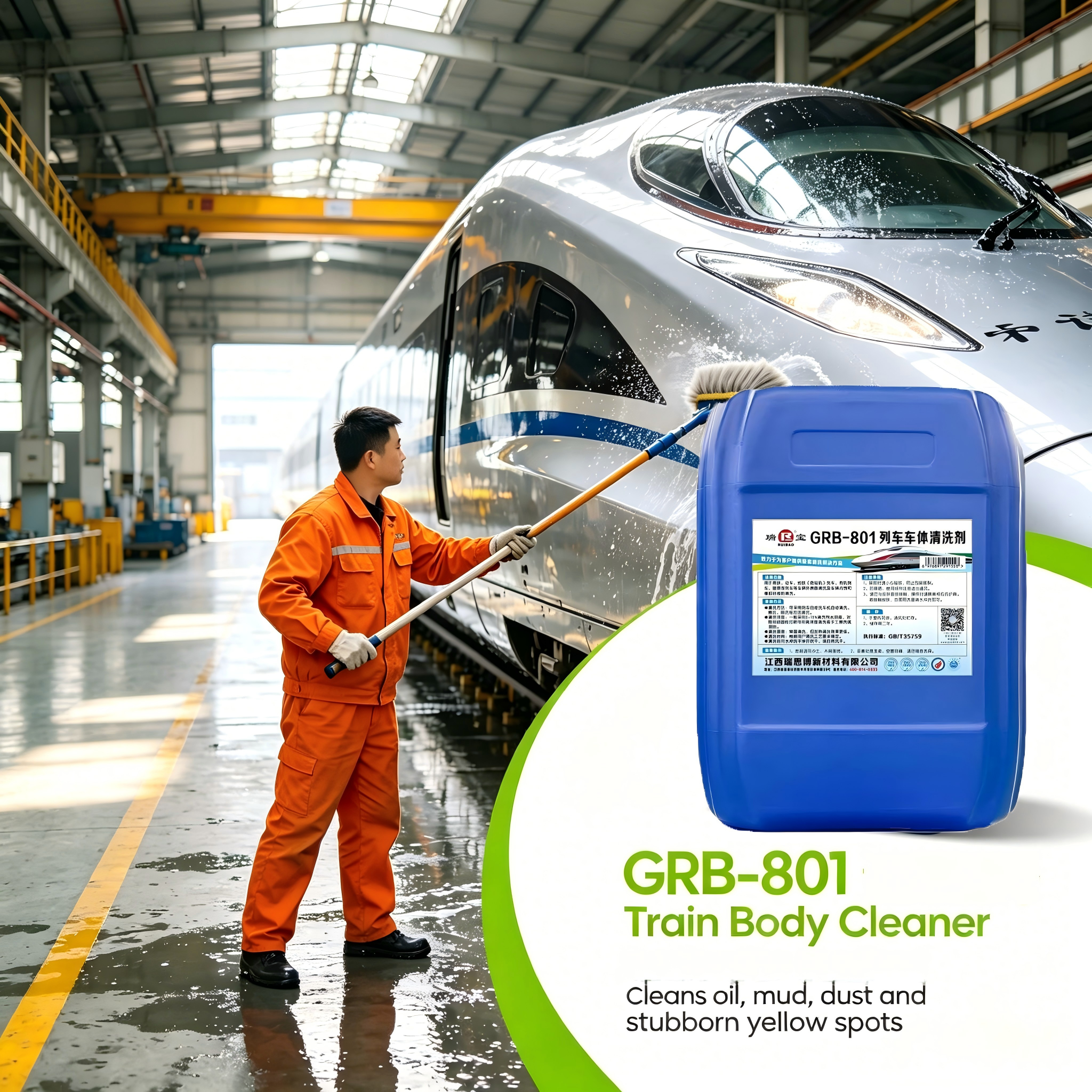 GRB-801 Train Body Cleaner,MY SHOP,GRB-801 Train Body Cleaner