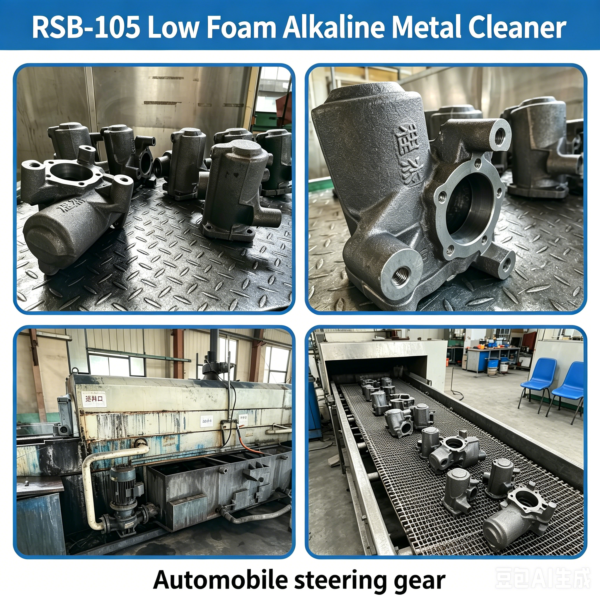 RSB-105 Low-Foam Alkaline Metal Cleaner,MY SHOP,RSB-105 Low-Foam Alkaline Metal Cleaner