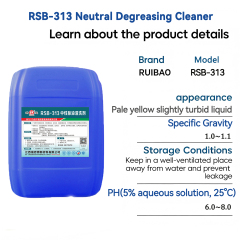 RSB-313 Neutral Degreasing Cleaner,ruibaocleaner,RSB-313 Neutral Degreasing Cleaner