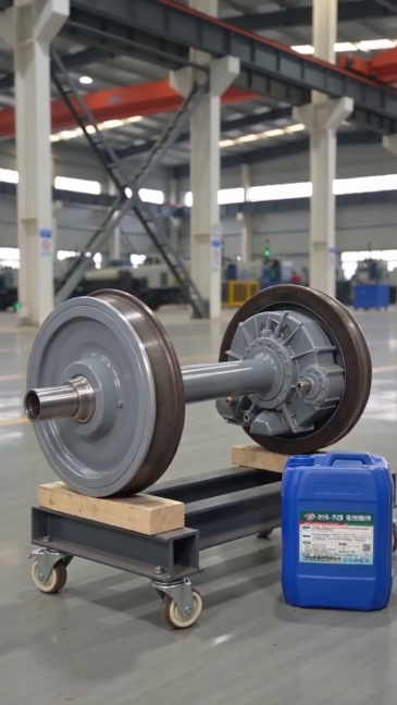 RSB-702 Neutral Paint Stripper Train wheelset paint remover,ruibaocleaner丨Industrial Metal Degreaser for Aluminum, Copper, Stainless Steel, Die Cast Aluminum | Remove Cutting Oil, Buffing Compound, Rust for Connecting Rod, Crankshaft & Stamping Parts,RSB-702 Train wheelset paint remover