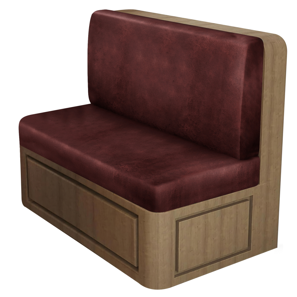 molasofa Leather Like RV Dinette Cushion Covers, RV Booth Seat Cover Stretchable Camper Cushion Couch Covers Washable Slipcovers for Camper Car Bench