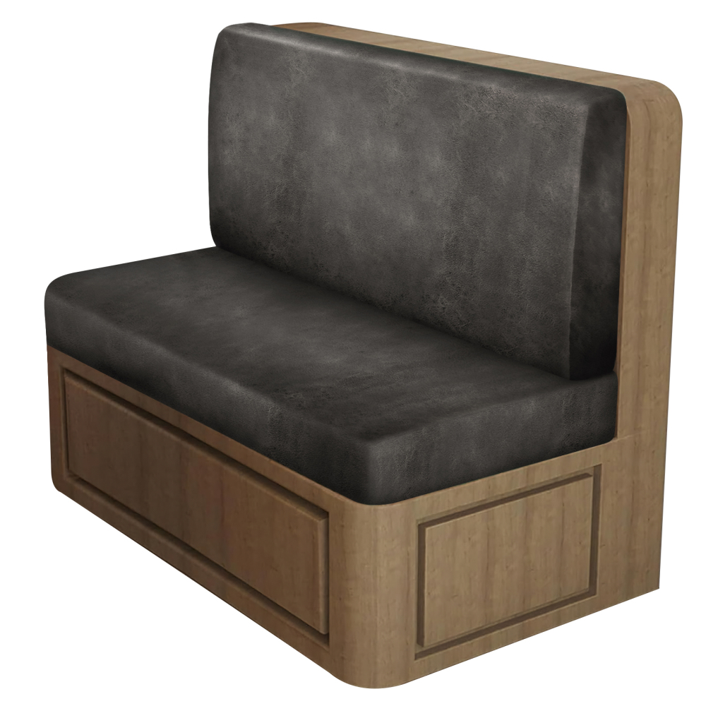 molasofa Leather Like RV Dinette Cushion Covers, RV Booth Seat Cover Stretchable Camper Cushion Couch Covers Washable Slipcovers for Camper Car Bench