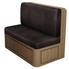 Chocolate (1 Bench Cover & 1Backrest Cover)