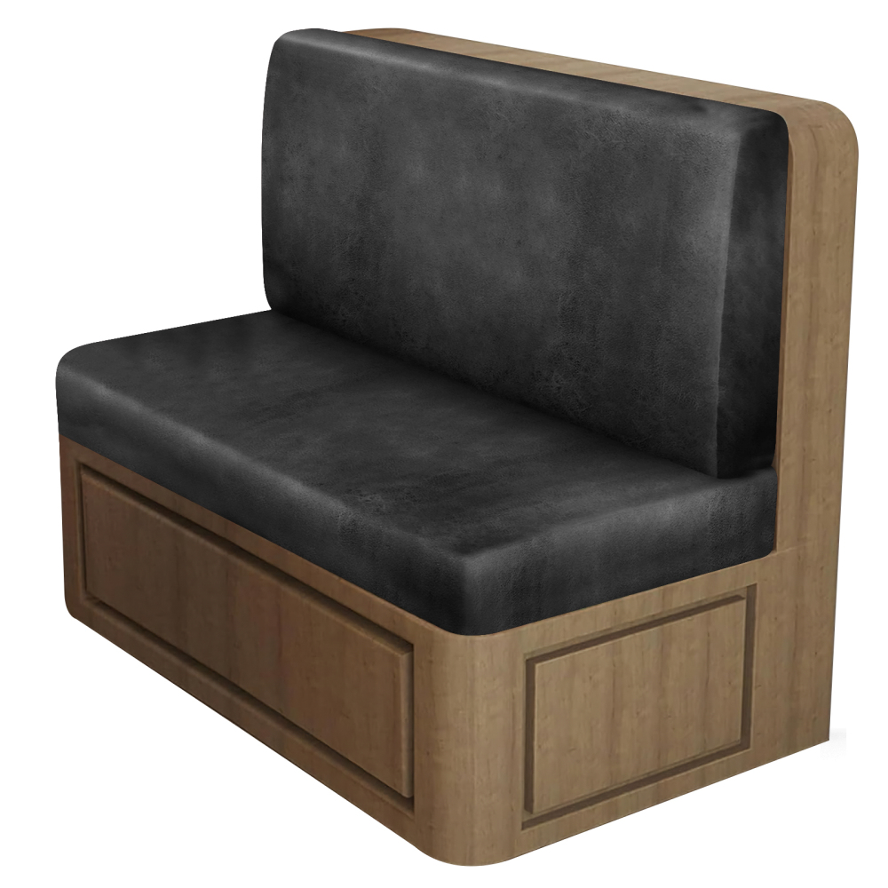 molasofa Leather Like RV Dinette Cushion Covers, RV Booth Seat Cover Stretchable Camper Cushion Couch Covers Washable Slipcovers for Camper Car Bench