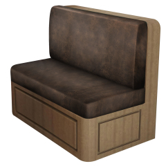 Brown (1 Bench Cover & 1Backrest Cover)