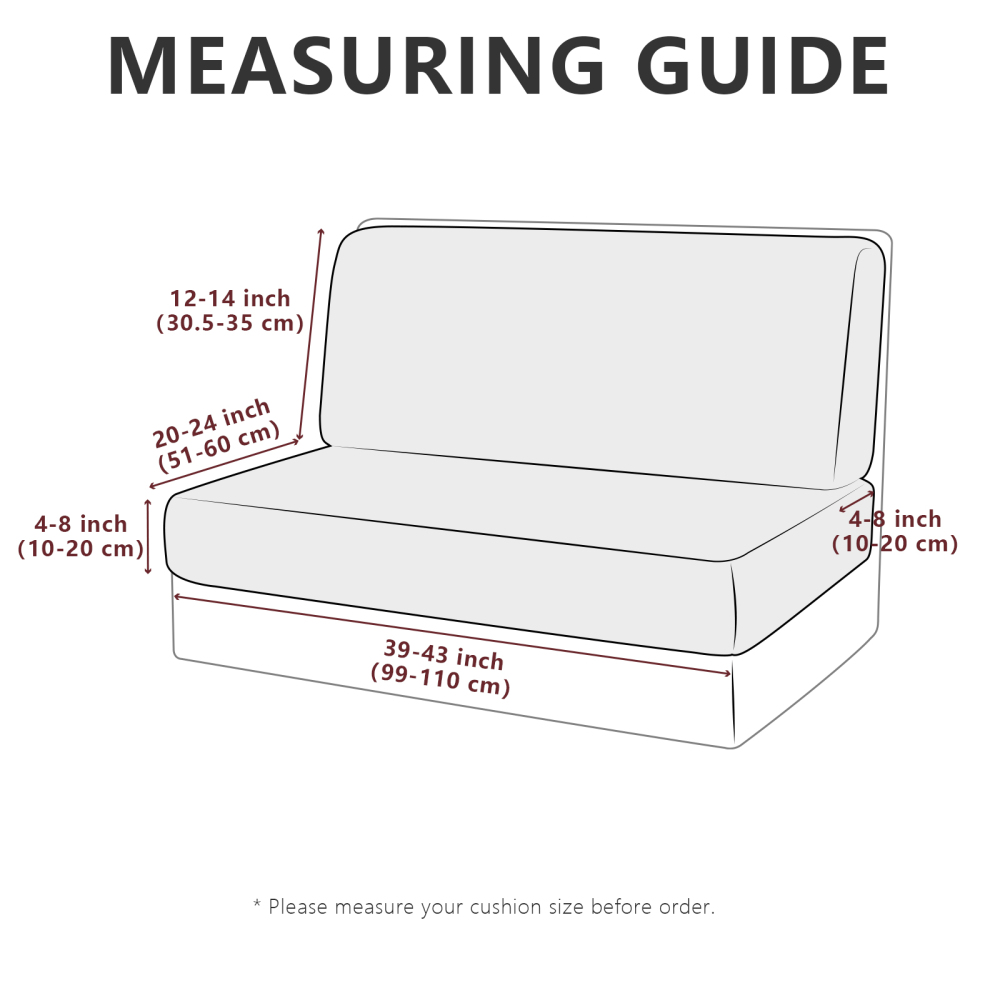 molasofa Leather Like RV Dinette Cushion Covers, RV Booth Seat Cover Stretchable Camper Cushion Couch Covers Washable Slipcovers for Camper Car Bench
