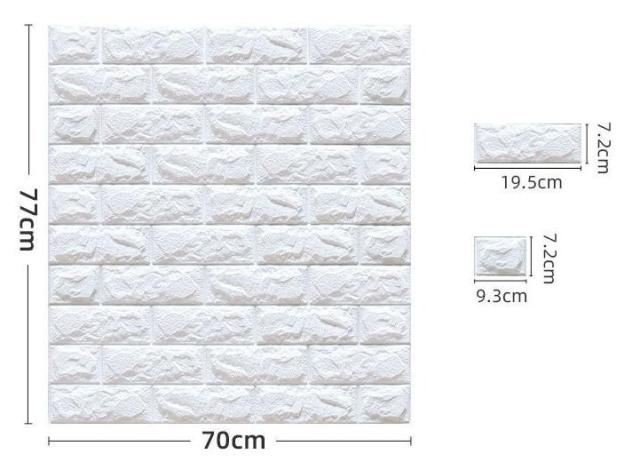 3D Brick Wall Sticker,MY SHOP,3D Brick Wall Sticker