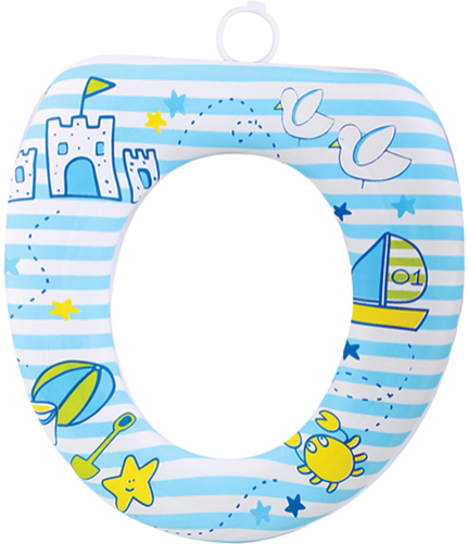Factory Direct Comfortable Handless Soft Potty Seat Cartoon Design,YIJIA NEW MATERIAL CO., LTD.,Factory Direct Comfortable Handless Soft Potty Seat Cartoon Design