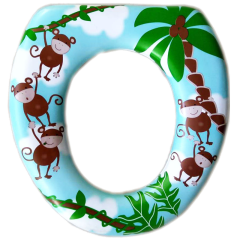 Factory Direct Comfortable Handless Soft Potty Seat Cartoon Design,YIJIA NEW MATERIAL CO., LTD.,Factory Direct Comfortable Handless Soft Potty Seat Cartoon Design