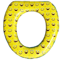 Yellow Smiley Face Potty Training Seat for Boys Girls Toilet Bulk Supply,YIJIA NEW MATERIAL CO., LTD.,Yellow Smiley Face Potty Training Seat for Boys Girls Toilet Bulk Supply