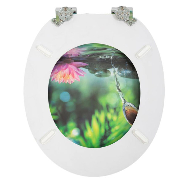 Closed Front Wooden Toilet Seat Starfish Sea Shell Printed Quick Removable Bathroom Toilet Cover,YIJIA NEW MATERIAL CO., LTD.,Closed Front Wooden Toilet Seat Starfish Sea Shell Printed Quick Removable Bathroom Toilet Cover