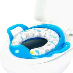 Anti Slip Potty Toilet Baby Soft Padded Printed Toilet Potty Training Seat Cover With Toilet Seat Handle,YIJIA NEW MATERIAL CO., LTD.,Anti Slip Potty Toilet Baby Soft Padded Printed Toilet Potty Training Seat Cover With Toilet Seat Handle