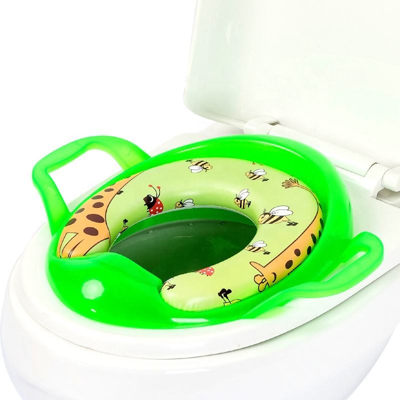 Anti Slip Potty Toilet Baby Soft Padded Printed Toilet Potty Training Seat Cover With Toilet Seat Handle,YIJIA NEW MATERIAL CO., LTD.,Anti Slip Potty Toilet Baby Soft Padded Printed Toilet Potty Training Seat Cover With Toilet Seat Handle