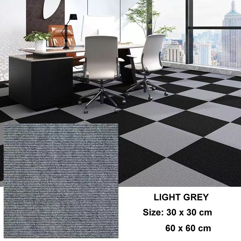Interlocking Plush Floor Tiles, Large Area Carpet Mats for Office, Billiard Hall, Living Room & Bedroom, Direct Lay on Cement Floor,YIJIA NEW MATERIAL CO., LTD.,Interlocking Plush Floor Tiles, Large Area Carpet Mats for Office, Billiard Hall, Living Room & Bedroom, Direct Lay on Cement Floor