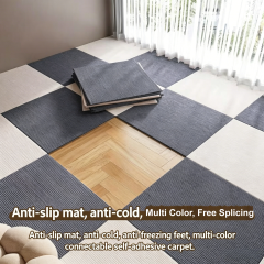Self-Adhesive Puzzle Floor Mats, Thick Interlocking Carpet Tiles for Commercial & Home Use, Direct Installation on Floors,YIJIA NEW MATERIAL CO., LTD.,Self-Adhesive Puzzle Floor Mats, Thick Interlocking Carpet Tiles for Commercial & Home Use, Direct Installation on Floors