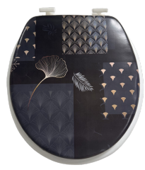 Geometric Ship Leaf Series Enjoy Life  Toilet Seat Cover Foam Padded Comfort Toilet Seat,YIJIA NEW MATERIAL CO., LTD.,Geometric Ship Leaf Series Enjoy Life  Toilet Seat Cover Foam Padded Comfort Toilet Seat