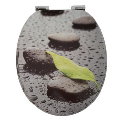 Modern Design Soft Close Toilet Cover Easy Installation MDF Bathroom Seat Made of Wood and MDF,YIJIA NEW MATERIAL CO., LTD.,Modern Design Soft Close Toilet Cover Easy Installation MDF Bathroom Seat Made of Wood and MDF