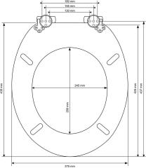 Bathroom Toilet Seat Double Soft Close Round MDF Toilet Lid with Slow-Closure Toilet Seats,YIJIA NEW MATERIAL CO., LTD.,Durable Soft Close Bathroom Decor Toilet Lid and Seat Modern Style Hinges Seat Cover
