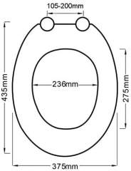 Elongated MDF Soft Toilet Seat,YIJIA NEW MATERIAL CO., LTD.,Elongated MDF Soft Toilet Seat