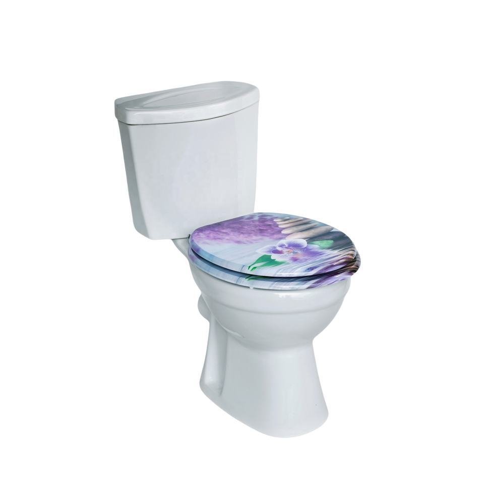 Modern Design Soft Close Toilet Cover Easy Installation MDF Bathroom Seat Made of Wood and MDF,YIJIA NEW MATERIAL CO., LTD.,Modern Design Soft Close Toilet Cover Easy Installation MDF Bathroom Seat Made of Wood and MDF