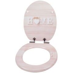 Soft Close MDF Closed Front Toilet Seat EU 18-Inch 19-inch Contemporary Bidet Cover Wooden Pattern Buffer Bathroom,YIJIA NEW MATERIAL CO., LTD.,Soft Close MDF Closed Front Toilet Seat EU 18-Inch 19-inch Contemporary Bidet Cover Wooden Pattern Buffer Bathroom