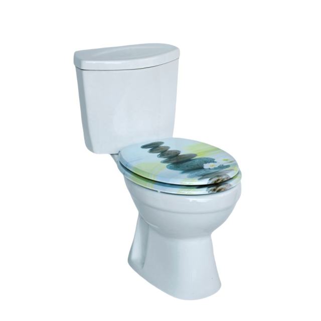European Market Print Colorful 18inches Toilet Seat Closed Front Toilet Seat Type Elongated American Style,YIJIA NEW MATERIAL CO., LTD.,European Market Print Colorful 18inches Toilet Seat Closed Front Toilet Seat Type Elongated American Style
