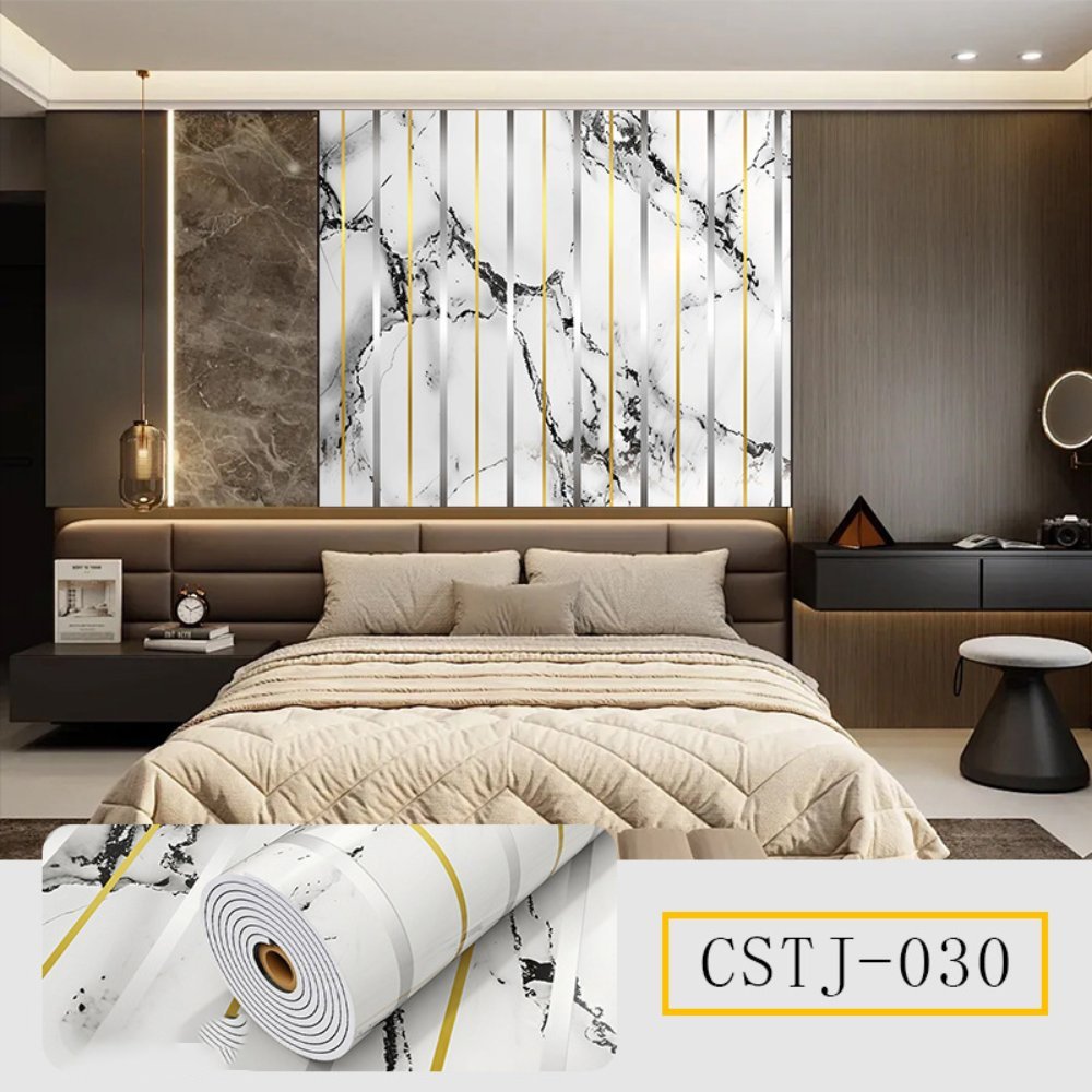 Modern 3D PVC Self-Adhesive Wallpaper Waterproof Moisture-Proof Household Wall Panel Bedroom Wall Stickers Simulation Marble,YIJIA NEW MATERIAL CO., LTD.,Modern 3D PVC Self-Adhesive Wallpaper Waterproof Moisture-Proof Household Wall Panel Bedroom Wall Stickers Simulation Marble