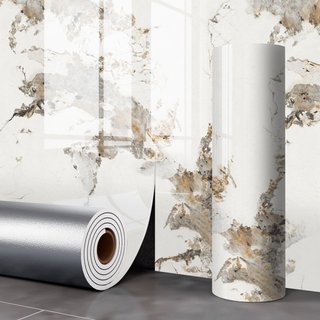 PVC Marble Wall Stickers Modern Waterproof Fireproof Soundproof 3D Panel Oil Pollution Prevention Environmentally Kitchen Hotel,YIJIA NEW MATERIAL CO., LTD.,PVC Marble Wall Stickers Modern Waterproof Fireproof Soundproof 3D Panel Oil Pollution Prevention Environmentally Kitchen Hotel