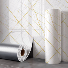 PVC Marble Wall Stickers Modern Waterproof Fireproof Soundproof 3D Panel Oil Pollution Prevention Environmentally Kitchen Hotel,YIJIA NEW MATERIAL CO., LTD.,PVC Marble Wall Stickers Modern Waterproof Fireproof Soundproof 3D Panel Oil Pollution Prevention Environmentally Kitchen Hotel