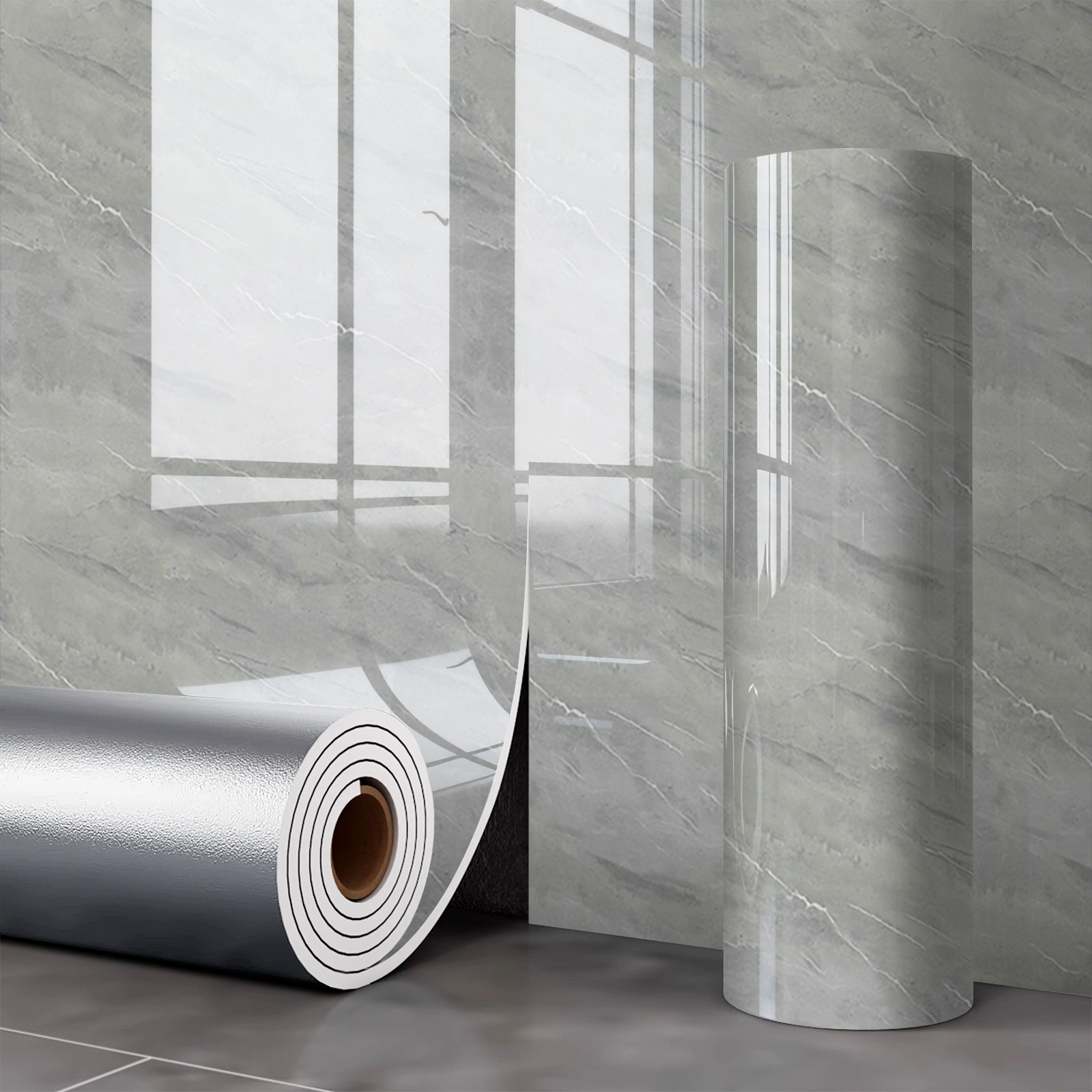 PVC Marble Wall Stickers Modern Waterproof Fireproof Soundproof 3D Panel Oil Pollution Prevention Environmentally Kitchen Hotel,YIJIA NEW MATERIAL CO., LTD.,PVC Marble Wall Stickers Modern Waterproof Fireproof Soundproof 3D Panel Oil Pollution Prevention Environmentally Kitchen Hotel