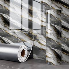PVC Marble Wall Stickers Modern Waterproof Fireproof Soundproof 3D Panel Oil Pollution Prevention Environmentally Kitchen Hotel,YIJIA NEW MATERIAL CO., LTD.,PVC Marble Wall Stickers Modern Waterproof Fireproof Soundproof 3D Panel Oil Pollution Prevention Environmentally Kitchen Hotel