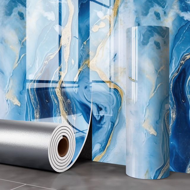 PVC Marble Wall Stickers Modern Waterproof Fireproof Soundproof 3D Panel Oil Pollution Prevention Environmentally Kitchen Hotel,YIJIA NEW MATERIAL CO., LTD.,PVC Marble Wall Stickers Modern Waterproof Fireproof Soundproof 3D Panel Oil Pollution Prevention Environmentally Kitchen Hotel
