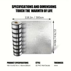 Factory Direct Supply thick XPE foam metallic grille marble wallpaper. Self-adhesive, Waterproof & Moistureproof，,YIJIA NEW MATERIAL CO., LTD.,Factory Direct Supply thick XPE foam metallic grille marble wallpaper. Self-adhesive, Waterproof & Moistureproof，