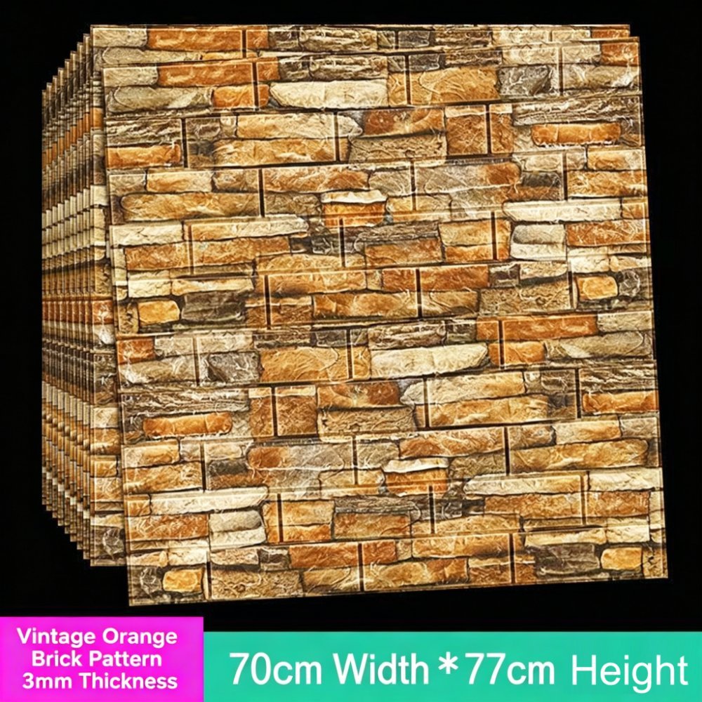 3D Foam Wallpaper - Brick Pattern Waterproof Wall Stickers Waterproof and Moisture-proof 3D,YIJIA NEW MATERIAL CO., LTD.,3D Foam Wallpaper - Brick Pattern Waterproof Wall Stickers Waterproof and Moisture-proof 3D