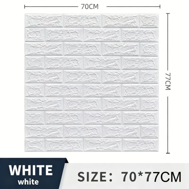 3D Foam Wallpaper - Brick Pattern Waterproof Wall Stickers Waterproof and Moisture-proof 3D,YIJIA NEW MATERIAL CO., LTD.,3D Foam Wallpaper - Brick Pattern Waterproof Wall Stickers Waterproof and Moisture-proof 3D