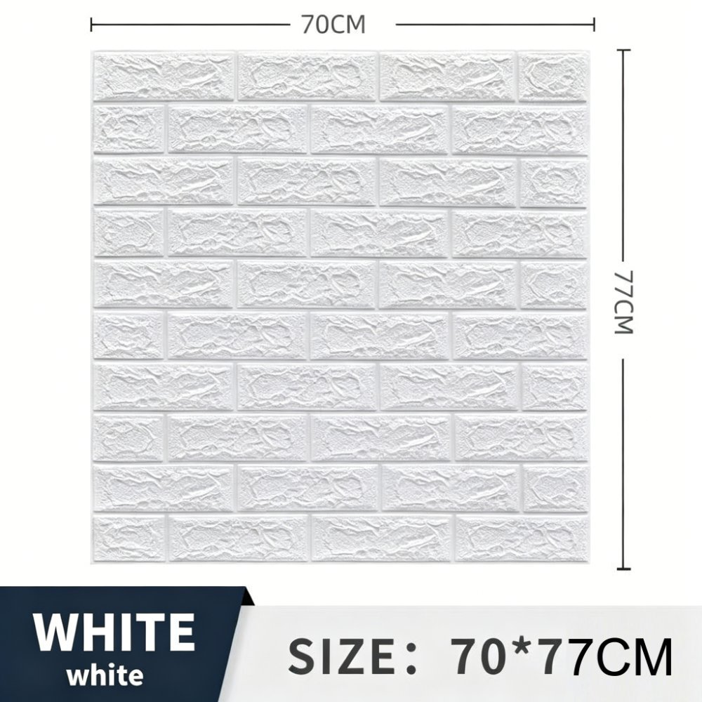 3D Foam Wallpaper - Brick Pattern Waterproof Wall Stickers Waterproof and Moisture-proof 3D,YIJIA NEW MATERIAL CO., LTD.,3D Foam Wallpaper - Brick Pattern Waterproof Wall Stickers Waterproof and Moisture-proof 3D