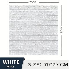 3D Foam Wallpaper - Brick Pattern Waterproof Wall Stickers Waterproof and Moisture-proof 3D,YIJIA NEW MATERIAL CO., LTD.,3D Foam Wallpaper - Brick Pattern Waterproof Wall Stickers Waterproof and Moisture-proof 3D