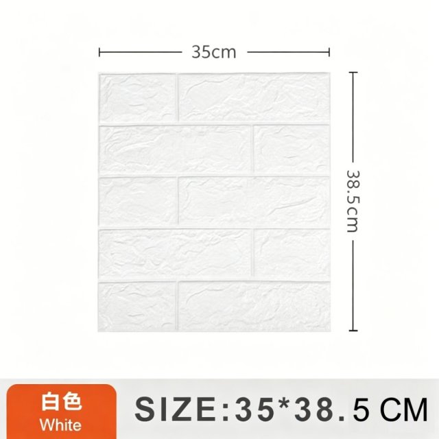 3D Foam Wallpaper - Brick Pattern Waterproof Wall Stickers Waterproof and Moisture-proof 3D,YIJIA NEW MATERIAL CO., LTD.,3D Foam Wallpaper - Brick Pattern Waterproof Wall Stickers Waterproof and Moisture-proof 3D