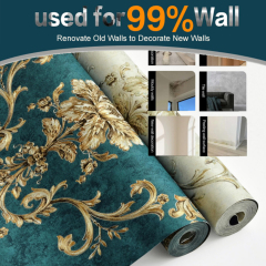 Eco-friendly Popular Embossed Garden Style Big Flower Bedroom Living Room Background Decoration Home Non Woven Wallpaper,YIJIA NEW MATERIAL CO., LTD.,Eco-friendly Popular Embossed Garden Style Big Flower Bedroom Living Room Background Decoration Home Non Woven Wallpaper