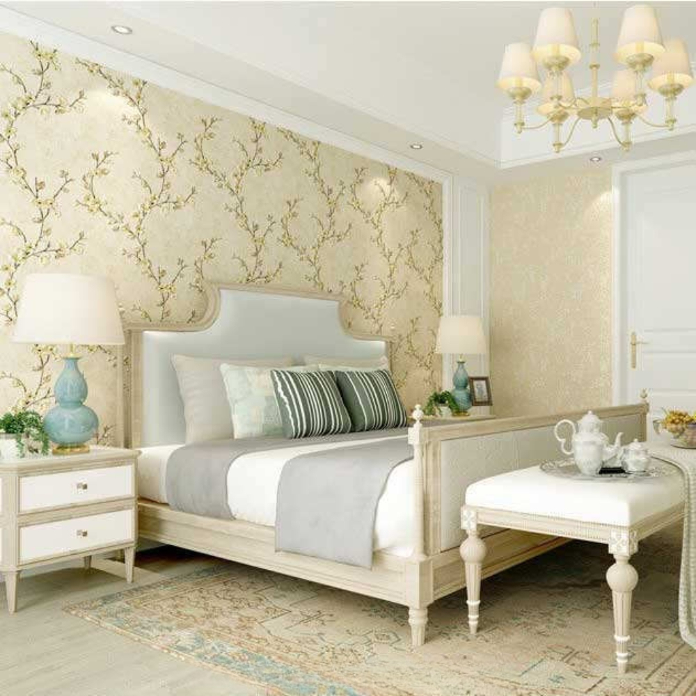 Eco-friendly Popular Embossed Garden Style Big Flower Bedroom Living Room Background Decoration Home Non Woven Wallpaper,YIJIA NEW MATERIAL CO., LTD.,Eco-friendly Popular Embossed Garden Style Big Flower Bedroom Living Room Background Decoration Home Non Woven Wallpaper