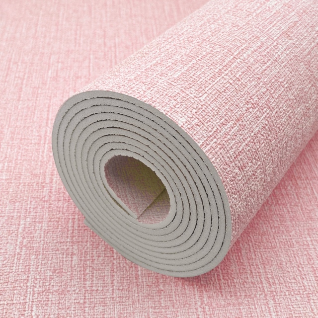 Linen Texture Peel and Stick Wallpaper – 3D Foam Panels for Apartment Living Room,YIJIA NEW MATERIAL CO., LTD.,Linen Texture Peel and Stick Wallpaper – 3D Foam Panels for Apartment Living Room