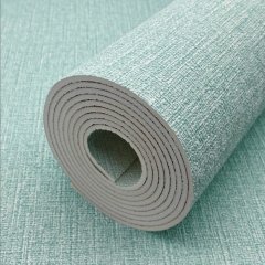 Green with Linen Print