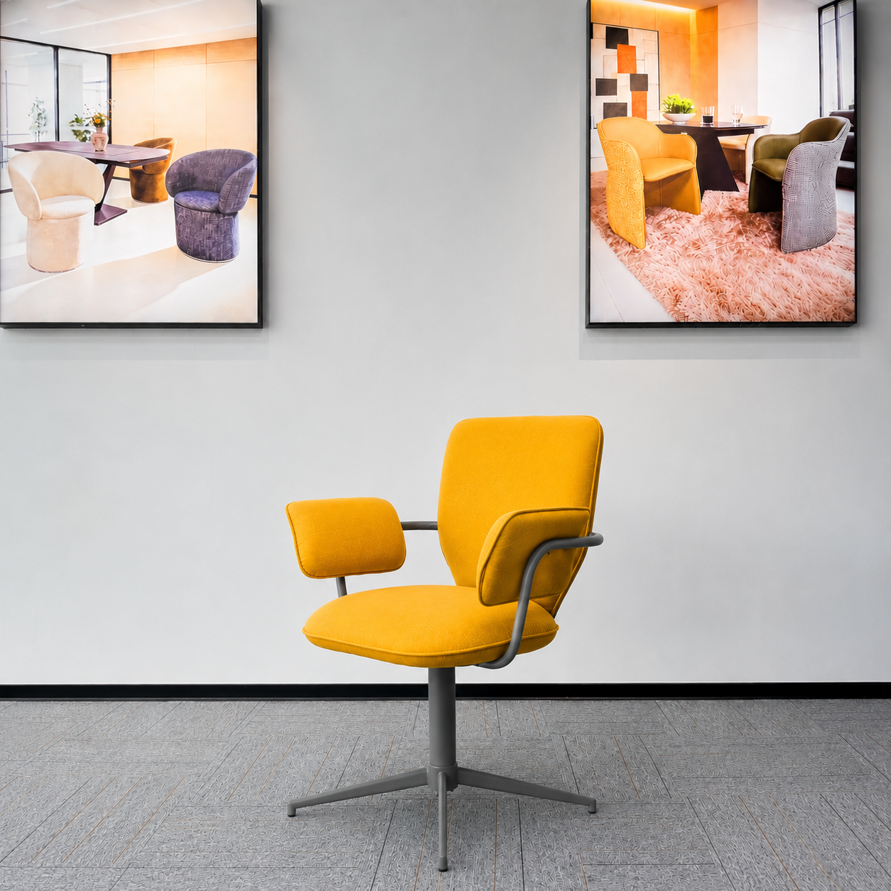 Premium Swivel Dining Chair,Comfplus furnishing,Premium Swivel Dining Chair