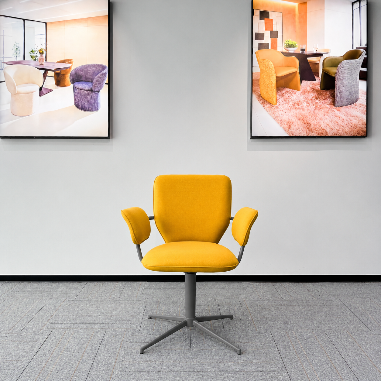 Premium Swivel Dining Chair,Comfplus furnishing,Premium Swivel Dining Chair